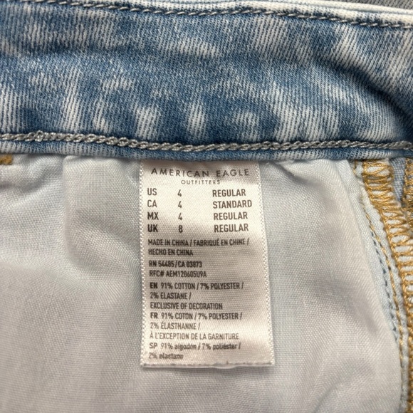 American Eagle Outfitters, Curvy High-Rise Jegging, Size 4 Regular, Blue - Picture 4 of 10